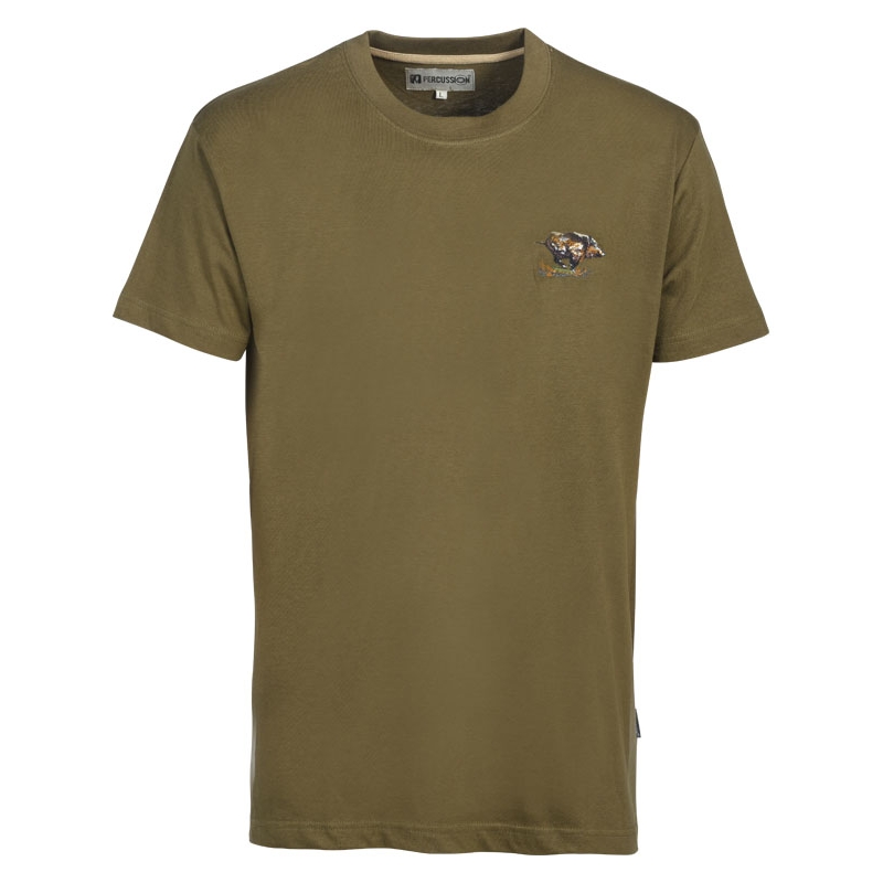 T-Shirt Brode Chasse